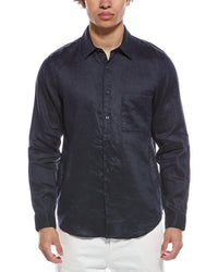 Theory Irving Relaxed Linen Shirt