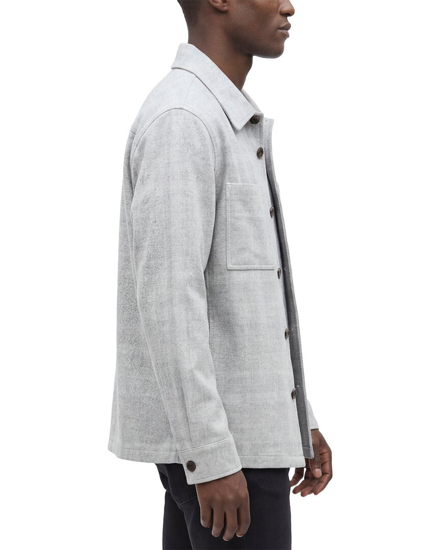 Theory Knit Wool-Blend Overshirt