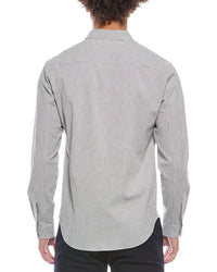 Theory Rammy Micro Grid Shirt