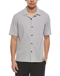 Theory Daze Micro Seersucker Shirt