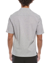 Theory Daze Micro Seersucker Shirt