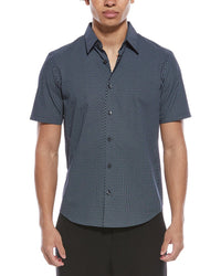 Theory Irving Hex Geo Shirt