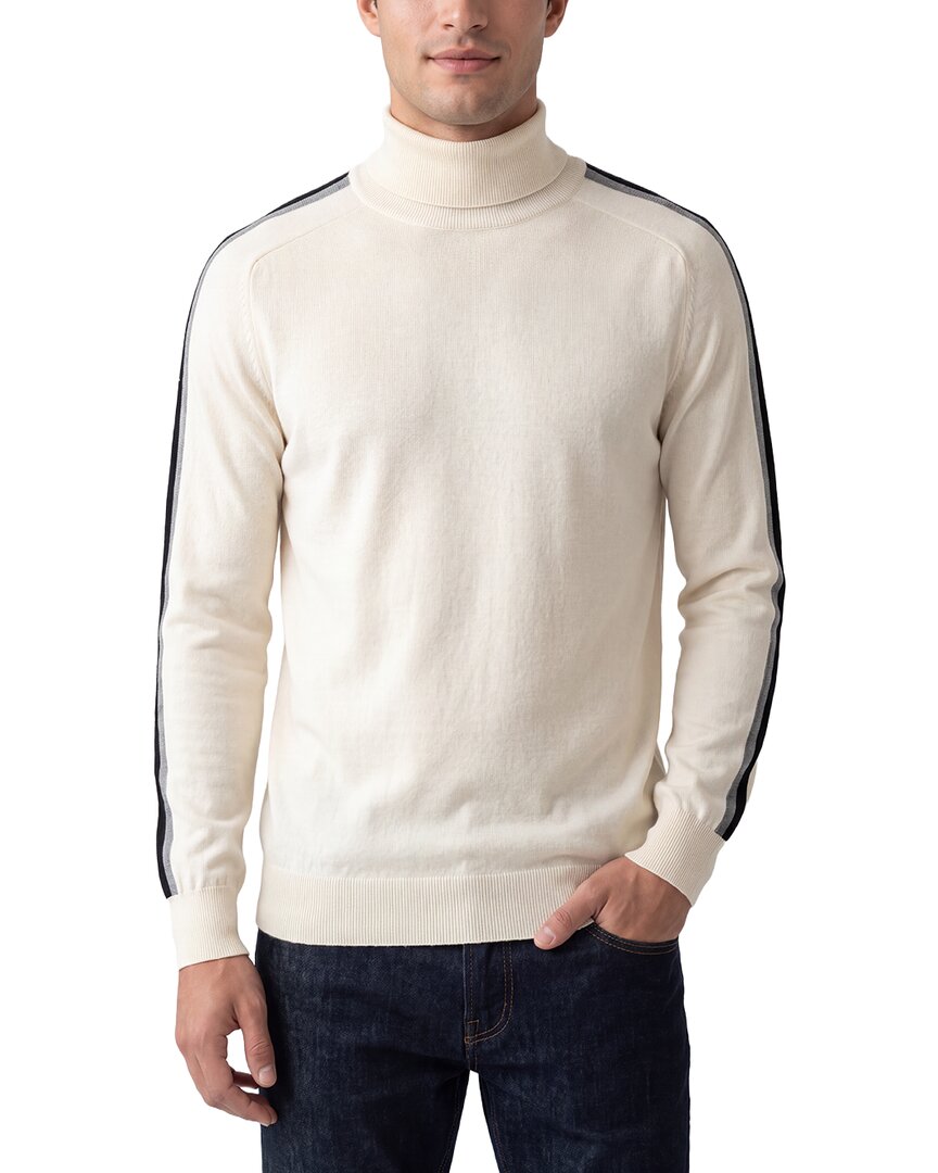N.Peal Cashmere-Blend Stripe Sweater