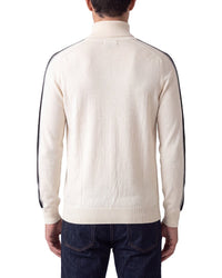 N.Peal Cashmere-Blend Stripe Sweater
