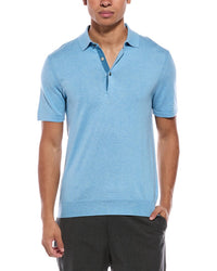 N.Peal Polzeath Cashmere-Blend Polo Shirt