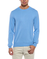 N.Peal Oxford 100% Cashmere Crewneck Sweater