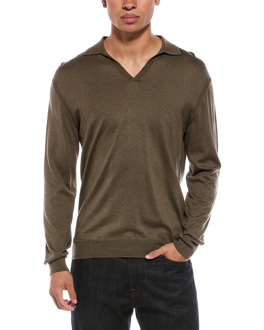 N.Peal Padstow Cashmere-Blend Polo Shirt