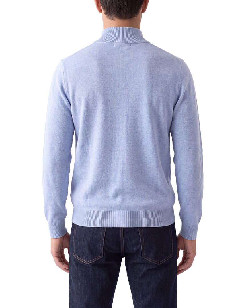 N.Peal Carnaby Cashmere 1/2-Zip Sweater