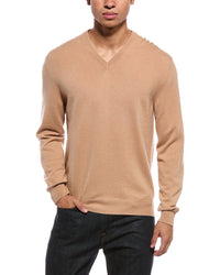 N.Peal Burlington Cashmere V-Neck Sweater