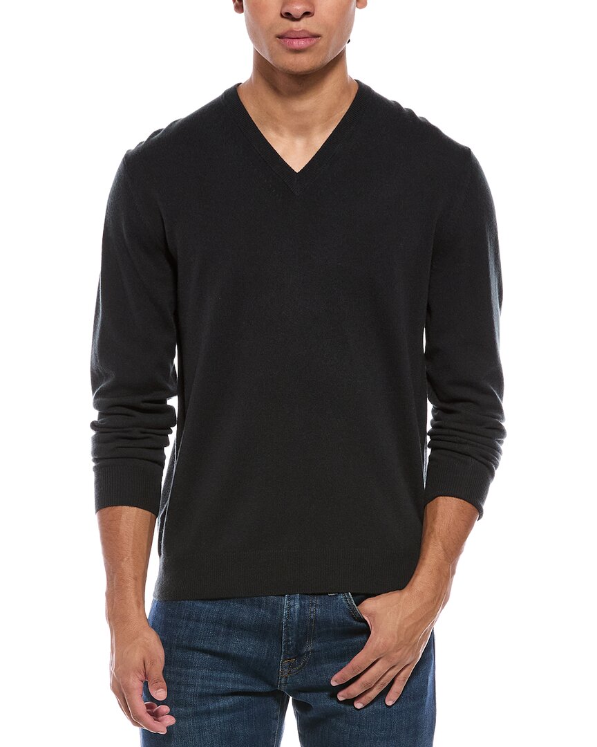 N.Peal Burlington Cashmere V-Neck Sweater