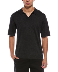 N.Peal Relaxed Cashmere & Silk-Blend Polo Shirt