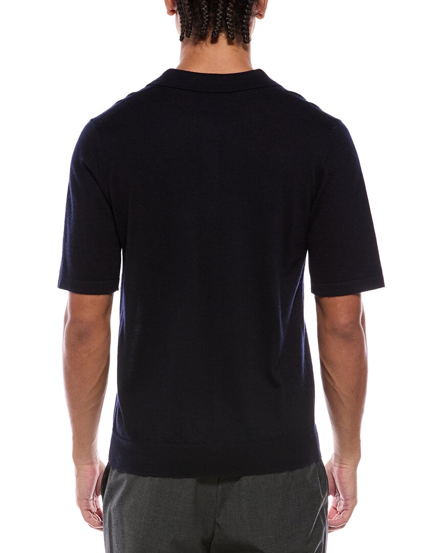 N.Peal Relaxed Cashmere & Silk-Blend Polo Shirt