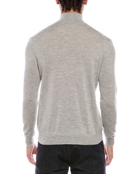 N.Peal Regent 1/2-Zip Cashmere & Silk-Blend Mock Neck Sweater
