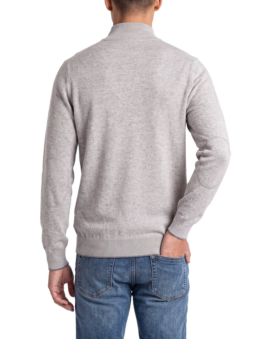 N.Peal Carnaby Cashmere 1/2-Zip Sweater
