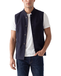 N.Peal Wool & Cashmere-Blend Waistcoat