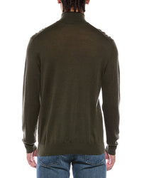 N.Peal Regent Fine Gauge Cashmere & Silk-Blend 1/2-Zip Sweater