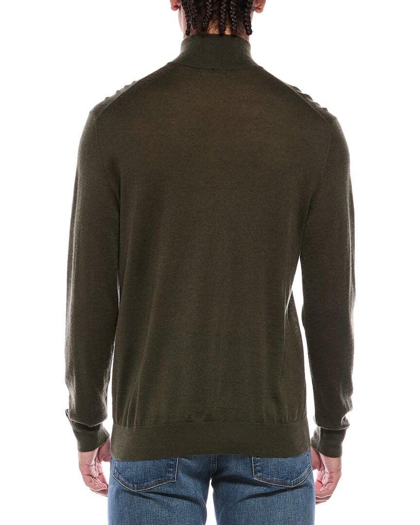 N.Peal Regent Fine Gauge Cashmere & Silk-Blend 1/2-Zip Sweater