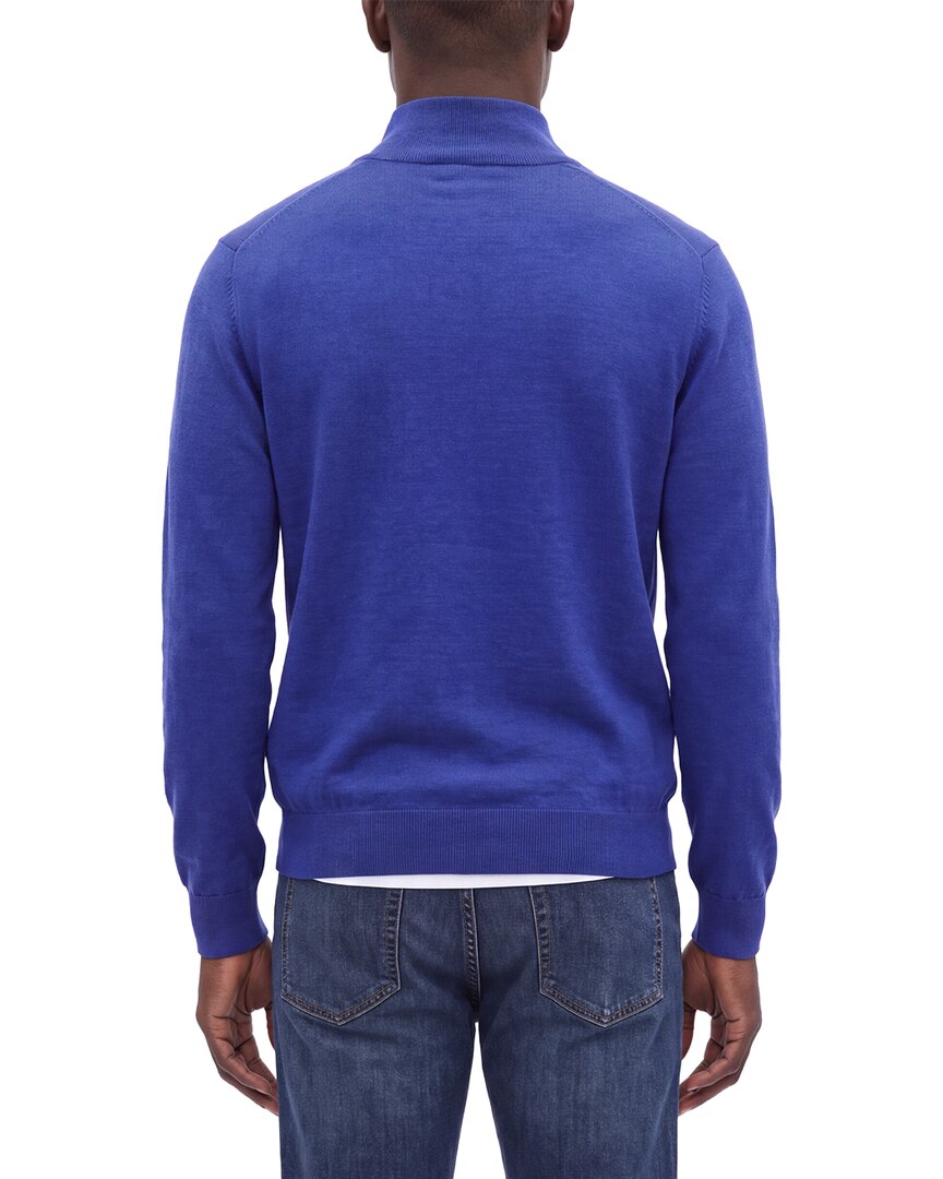 N.Peal Regent Fine Gauge Cashmere & Silk-Blend 1/2-Zip Sweater