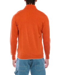 N.Peal Carnaby Cashmere 1/2-Zip Sweater