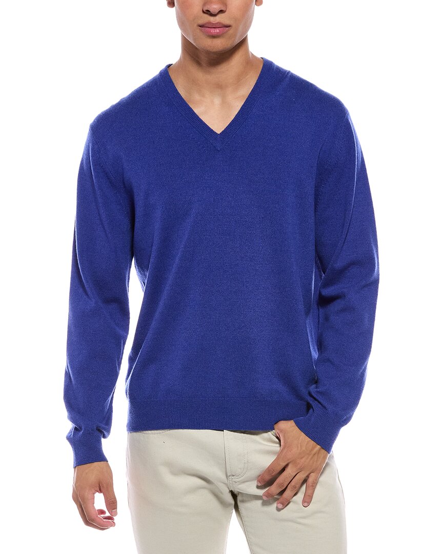 N.Peal Burlington Cashmere V-Neck Sweater