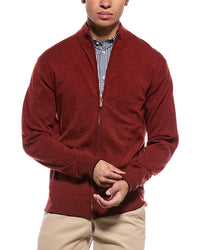 N.Peal Knightsbridge Cashmere Full Zip Sweater