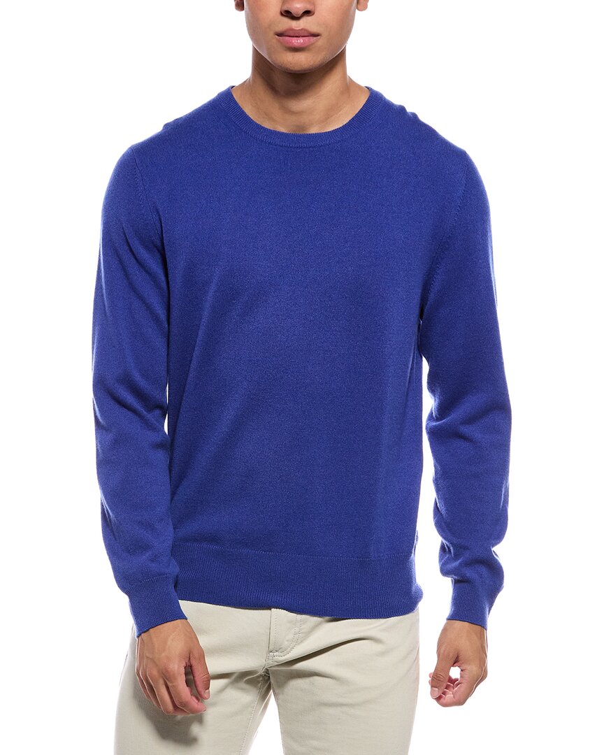 N.Peal Oxford 100% Cashmere Crewneck Sweater