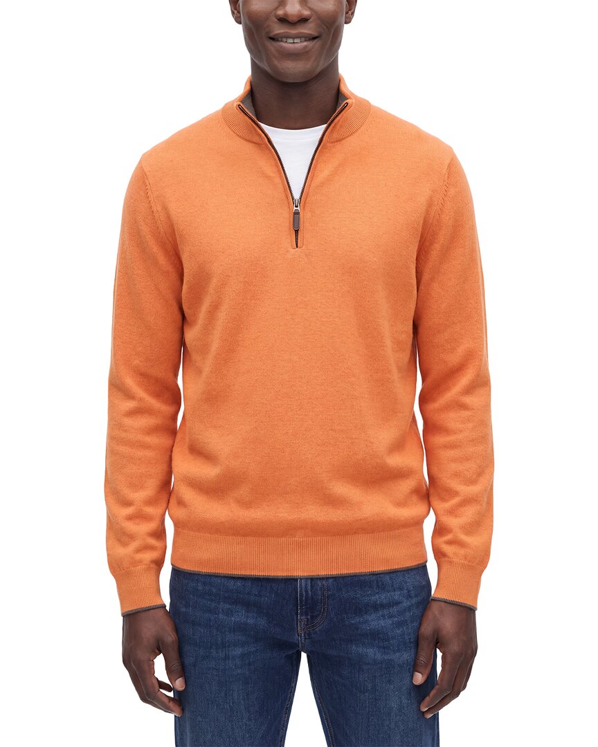 N.Peal Carnaby Cashmere 1/2-Zip Sweater
