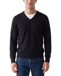 N.Peal The Mayfair 100% Cashmere V-Neck Sweater