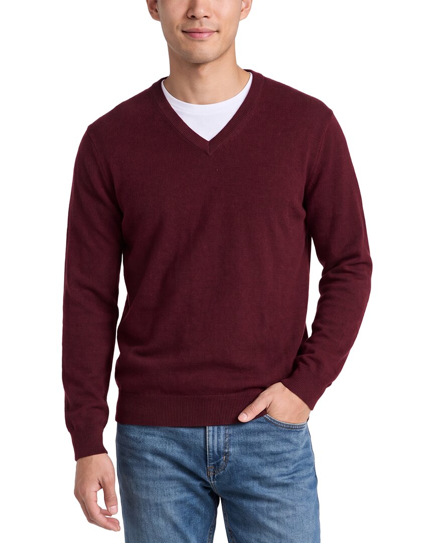 N.Peal Burlington Cashmere V-Neck Sweater