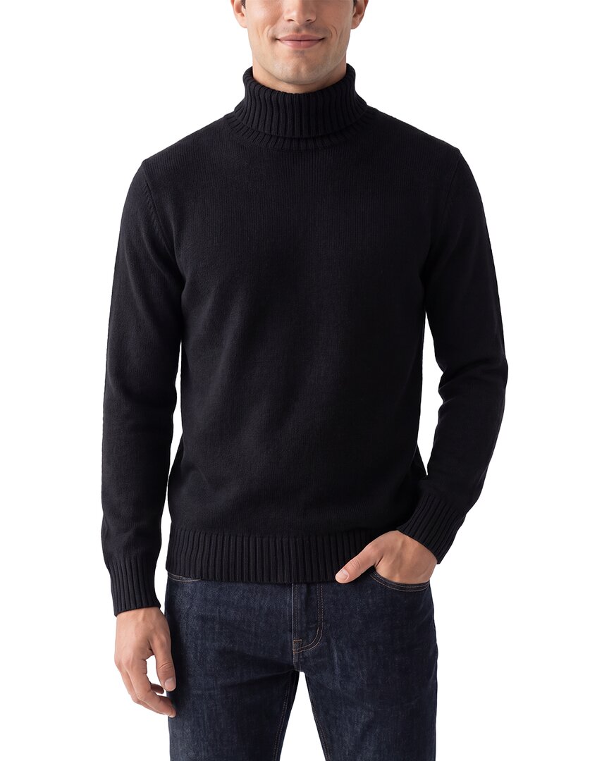 N.Peal Chunky 100% Cashmere Roll Neck Sweater