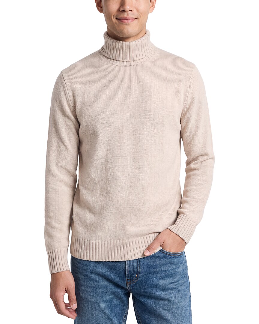 N.Peal Chunky 100% Cashmere Roll Neck Sweater