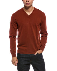 N.Peal Burlington Cashmere V-Neck Sweater
