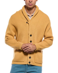 N.Peal Kensington 100% Cashmere Shawl Collar Cardigan