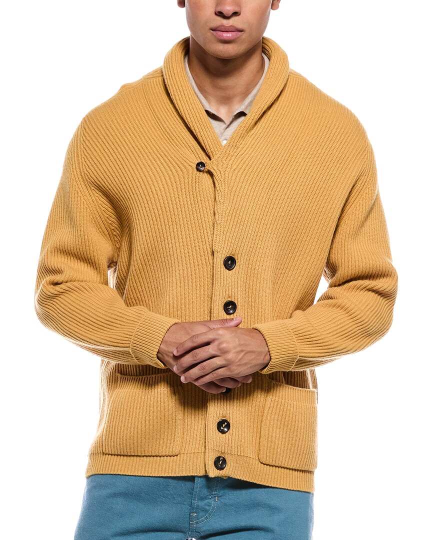 N.Peal Kensington 100% Cashmere Shawl Collar Cardigan