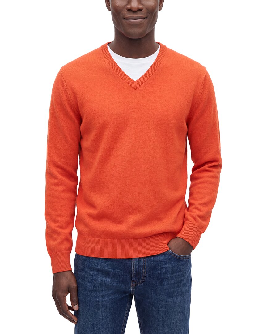 N.Peal Burlington Cashmere V-Neck Sweater