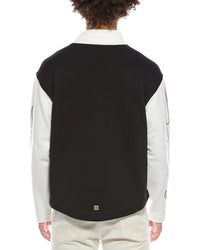 Givenchy Dragon Print Mock Neck Sweatshirt