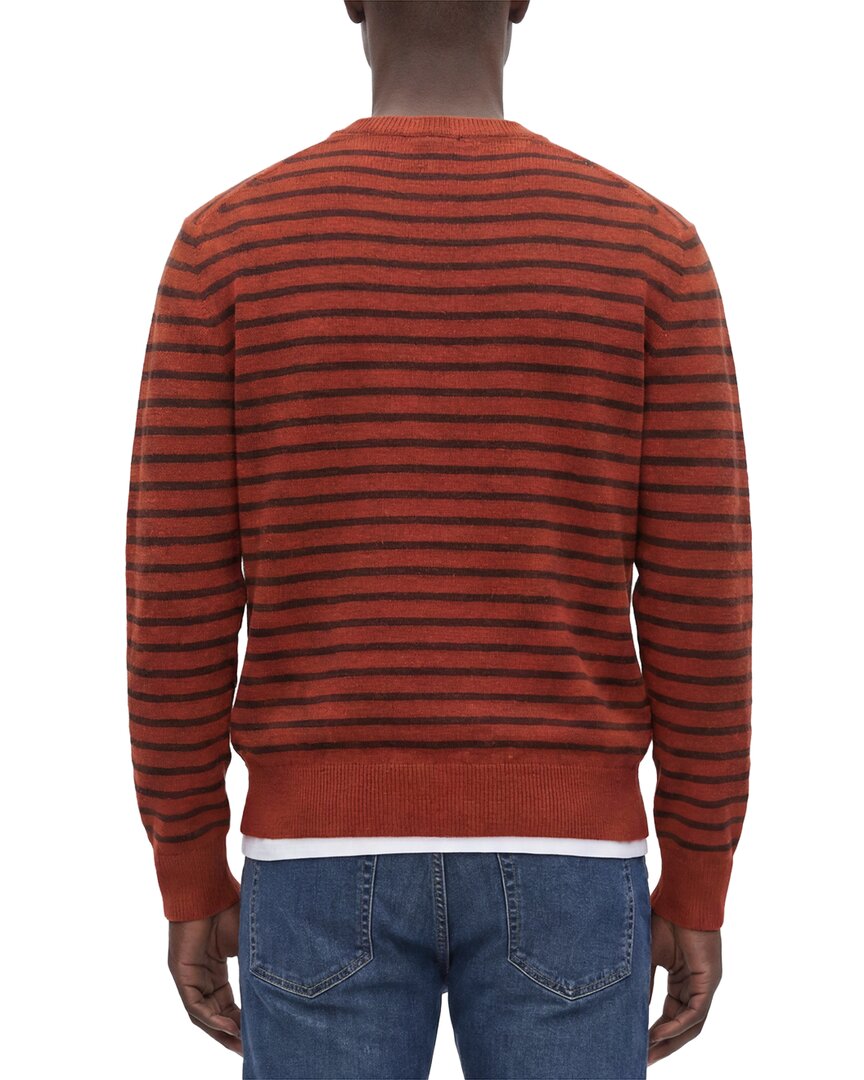 TODD SNYDER Todd Snyder Wool Striped Crewneck Sweater