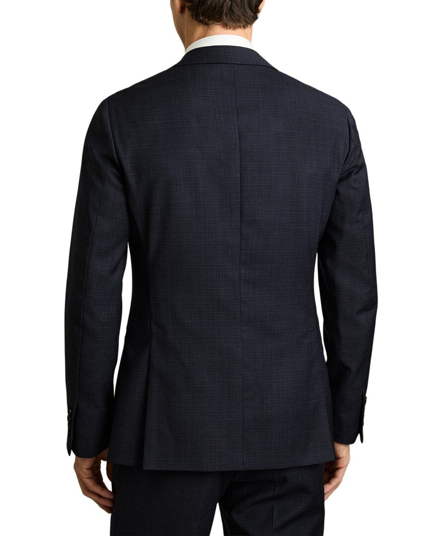 Reiss Hatch Wool-Blend Formal Jacket