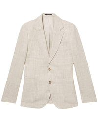 Reiss Bloomfield Linen-Blend Formal Jacket