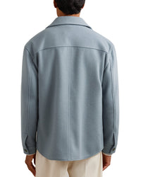 Reiss Liam Wool-Blend Casual Shirt