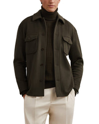Reiss Reiss Liam Wool-Blend Casual Shirt