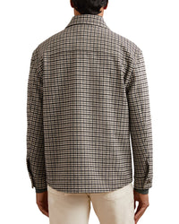 Reiss Reiss Liam Houndstooth Wool-Blend Casual Shirt
