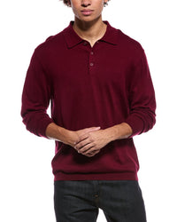 Weatherproof Vintage Cashmere-Blend Polo Sweater