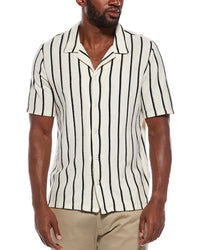 Madewell The Textured Knit Camp Collar Shirt