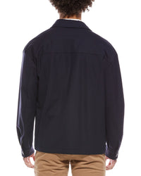 Hugo Boss Craig Wool-Blend Overshirt