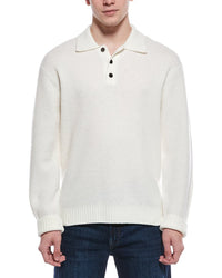 Theory Theory Wool & Cashmere-Blend Polo Shirt