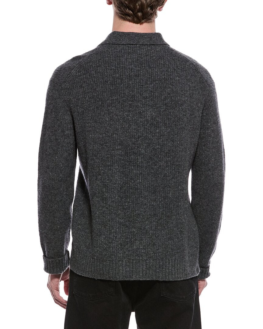 Theory Theory Wool & Cashmere-Blend Polo Shirt