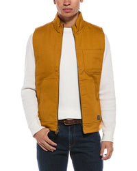 Weatherproof Vintage Plaid Flannel Lined Canvas Vest