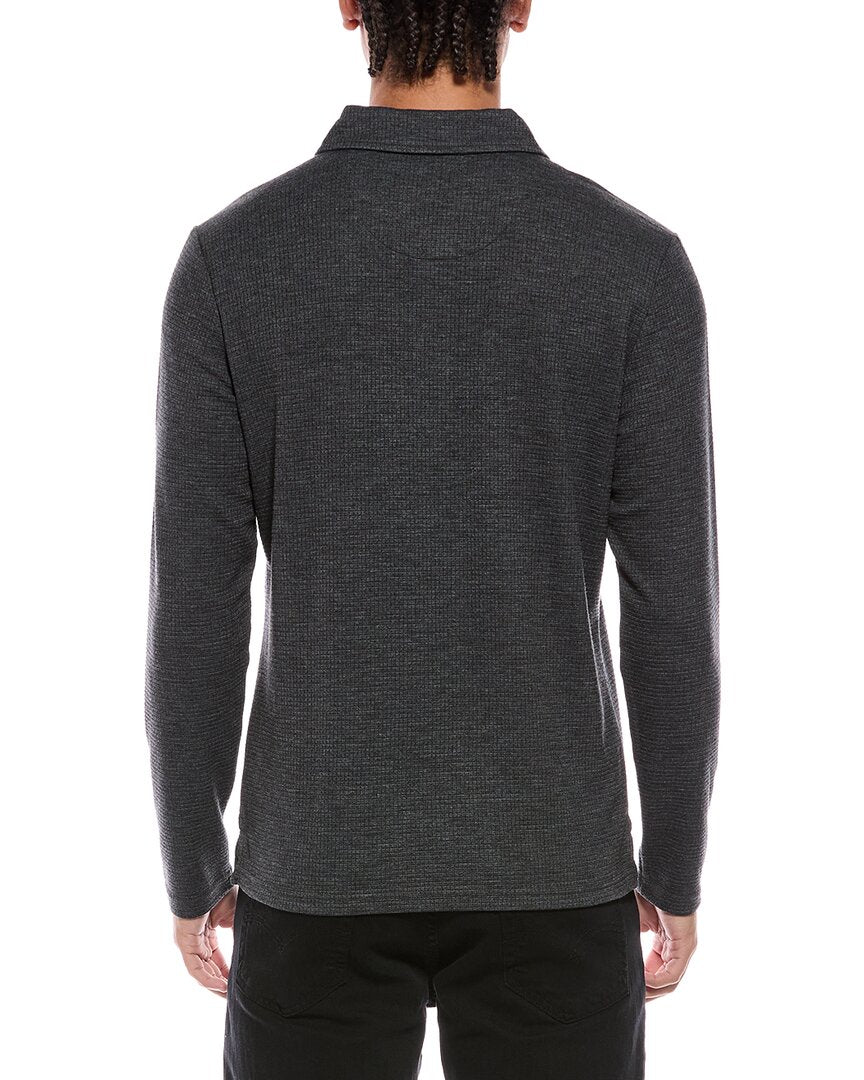 Weatherproof Vintage Long Sleeve Stretch Waffle Henley