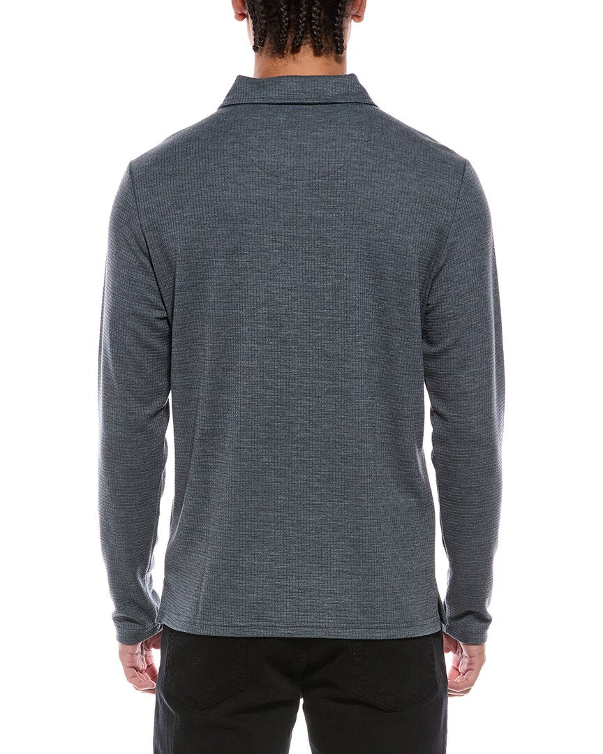 Weatherproof Vintage Long Sleeve Stretch Waffle Henley